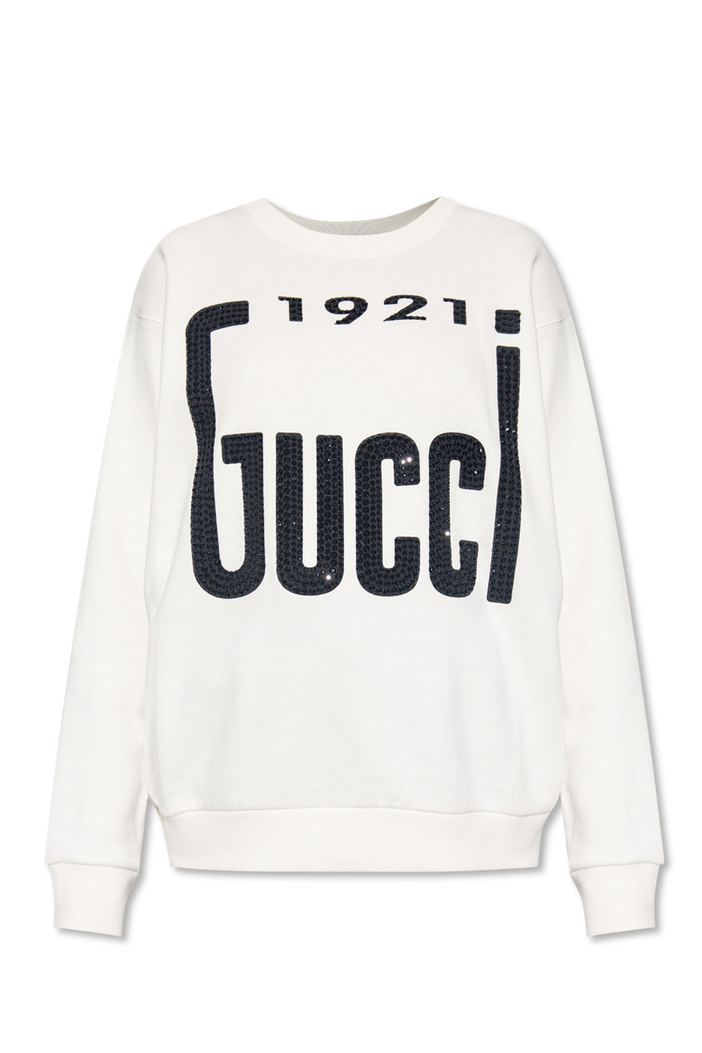 Black and cheap white gucci sweatshirt